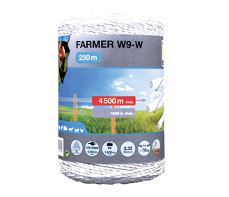 Vezető kábel FARMER W9-W- 250 m (2,5 mm)