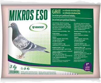 MIKROS ESO GRIT so zvýšeným obsahom jódu 3kg