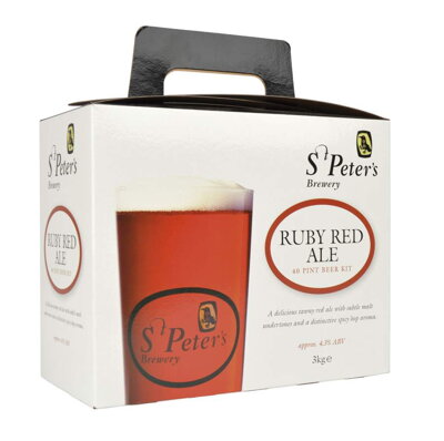 Sada na výrobu piva MUNTONS St Peters ruby red ale 3kg