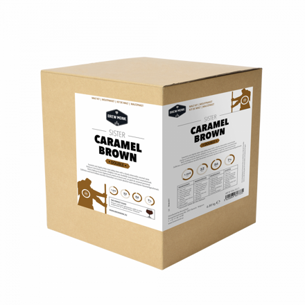 Sada na výrobu piva Brew Monk - Sister Caramel Brown - na 20 l