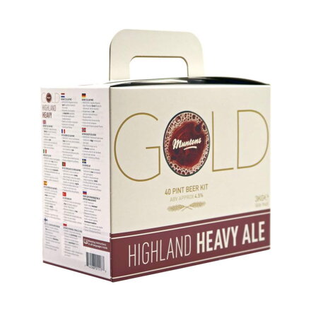 Sada na výrobu piva MUNTONS Gold Highland heavy ale 3kg