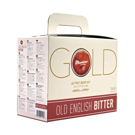 Sada na výrobu piva MUNTONS Gold Old English bitter 3kg
