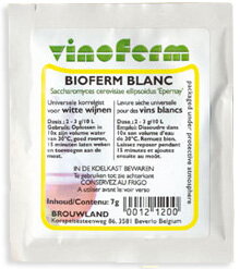 Sušené vínne kvasnice BIOFERM BLANC 7gr