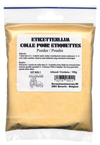 Lepiaci prášok na etikety - 1 kg