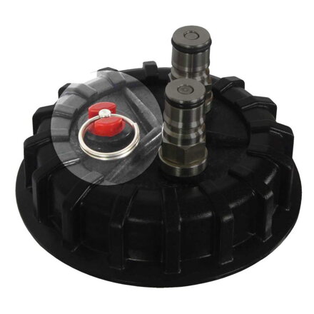 Fermentasaurus náhradný červený tlakový ventil 2,5 bar (35 PSI)