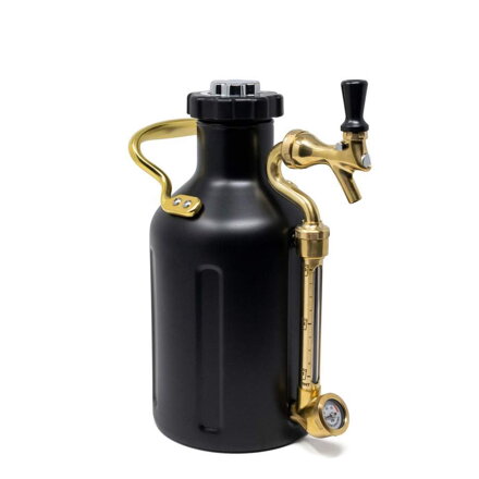 GrowlerWerks uKeg ™ 64 matná čierna - 1,9 l
