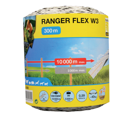 Vodivá šnúra RANGER FLEX W4, 4mm/ 200m