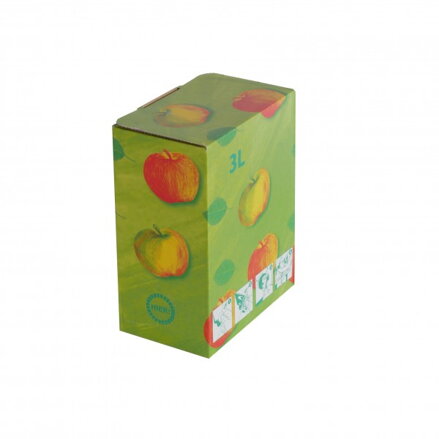 Box - karton 3 literes, zöld - 1 db