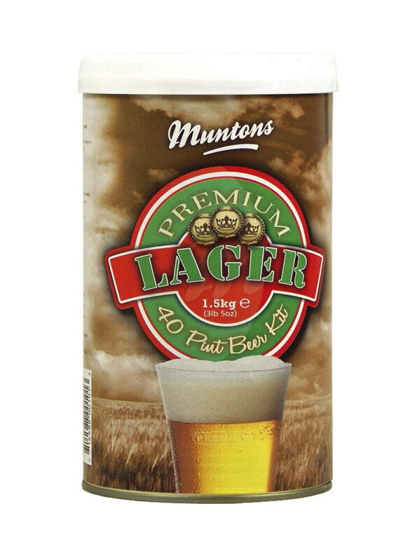 Sada na výrobu piva MUNTONS premium lager 1.5kg Sada na výrobu piva MUNTONS premium lager 1.5kg