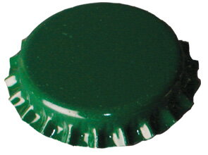 Korunkový uzáver 26mm ZELENÝ 1000 kusov Korunkový uzáver 26mm ZELENÝ 1000 kusov