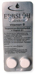 Vitamín B erbsloh, 2 tabletky