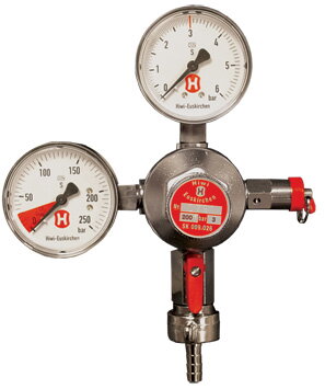 Regulátor na CO2 s 2 manometrami Regulátor na CO2 s 2 manometrami