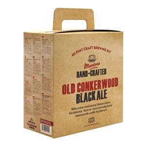 Sada na výrobu piva Muntons Hand-Crafted Old Conkerwood Black Ale, 3.6 kg