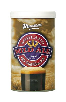 Sada na výrobu piva MUNTONS midland mild 1.5kg