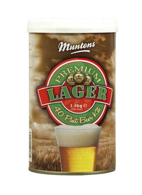 Sada na výrobu piva MUNTONS premium lager 1.5kg 