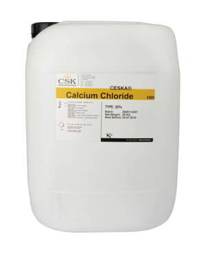 Kalcium-klorid 33% LACTOFERM 25 kg (18,87 l)